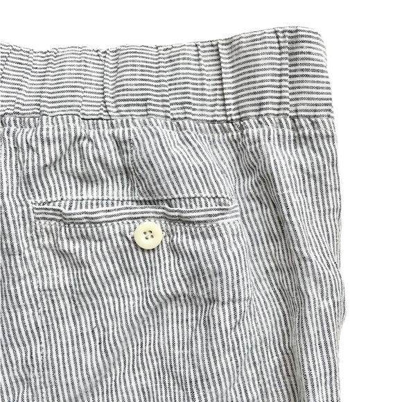 Athleta Pinstripe Linen Pants - Picture 7 of 7